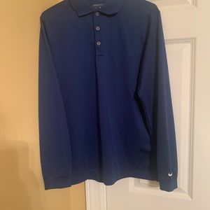 One long sleeve Nike golf shirt and ready are short sleeve Nike golf shirts.